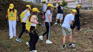Montelabbate, studenti protagonisti di Puliamo il Mondo: raccolti rifiuti e ripuliti gli spazi comuni