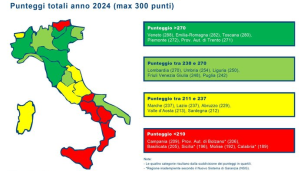 Sanità Marche, Livelli essenziali 2024: regione adempiente ma il punteggio scende di 11 punti