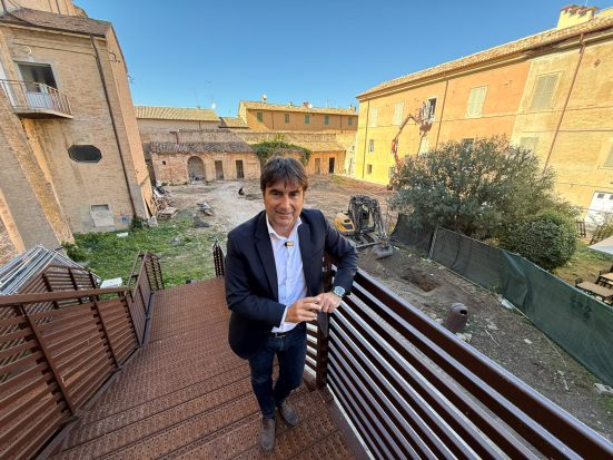 Giardino Riz Ortolani a Pesaro, partiti i lavori per l’auditorium all’aperto da 300 posti