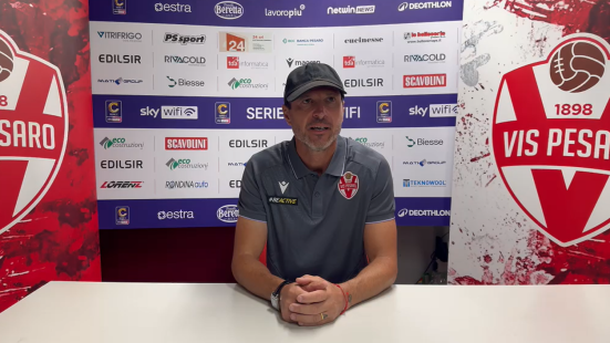 Vis Pesaro 2 Guidonia 1, Gennari: «Era una vittoria che ci serviva, tre punti fondamentali»