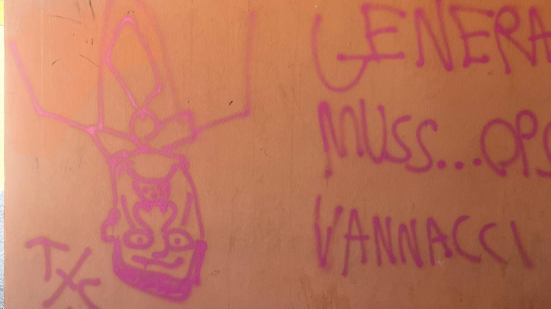 Scritte sul Campus di Pesaro, Futuro Nazionale: «Gesto di inciviltà, individuare i responsabili»