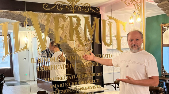Fossombrone, apre la prima Vermuteria delle Marche: il progetto di Luca Zanchetti