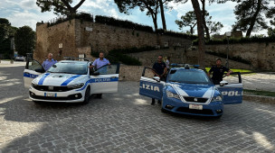 Fano, controlli al Pincio e nel centro storico: giovane trovato con 35 grammi di hashish