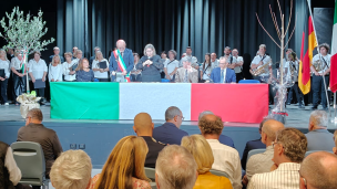 Vallefoglia e Sinzheim firmano il patto di gemellaggio al Teatro Santi di Bottega