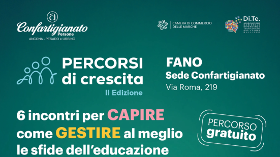 Fano, genitori e figli nell’era digitale: al via la seconda edizione di “Percorsi di Crescita”