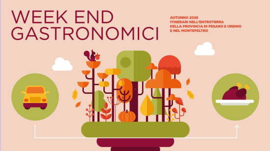 Week end Gastronomici d’Autunno: domenica 25 ottobre quattro tappe tra borghi e sapori nelle Marche