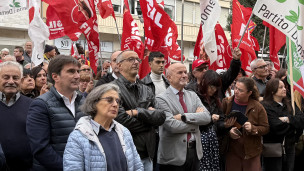 Caro vita e rincari energetici, manifestazione a Pesaro: Biancani e Ricci chiedono interventi al Governo